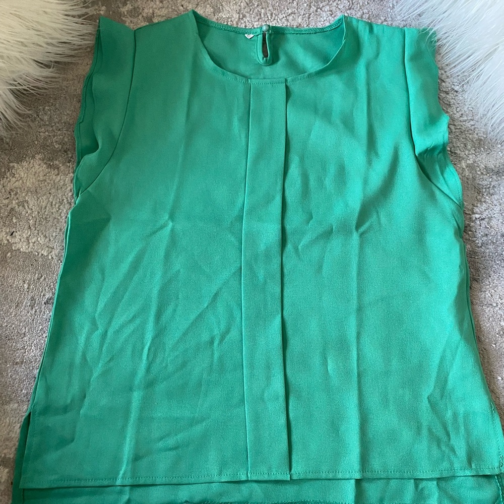 Women’s mint green blouse size xxl